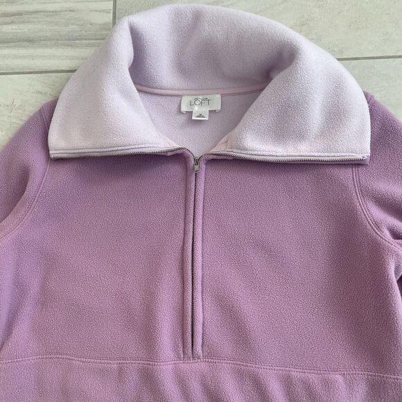 Ann Taylor Loft Fleece Pullover - Picture 1 of 9